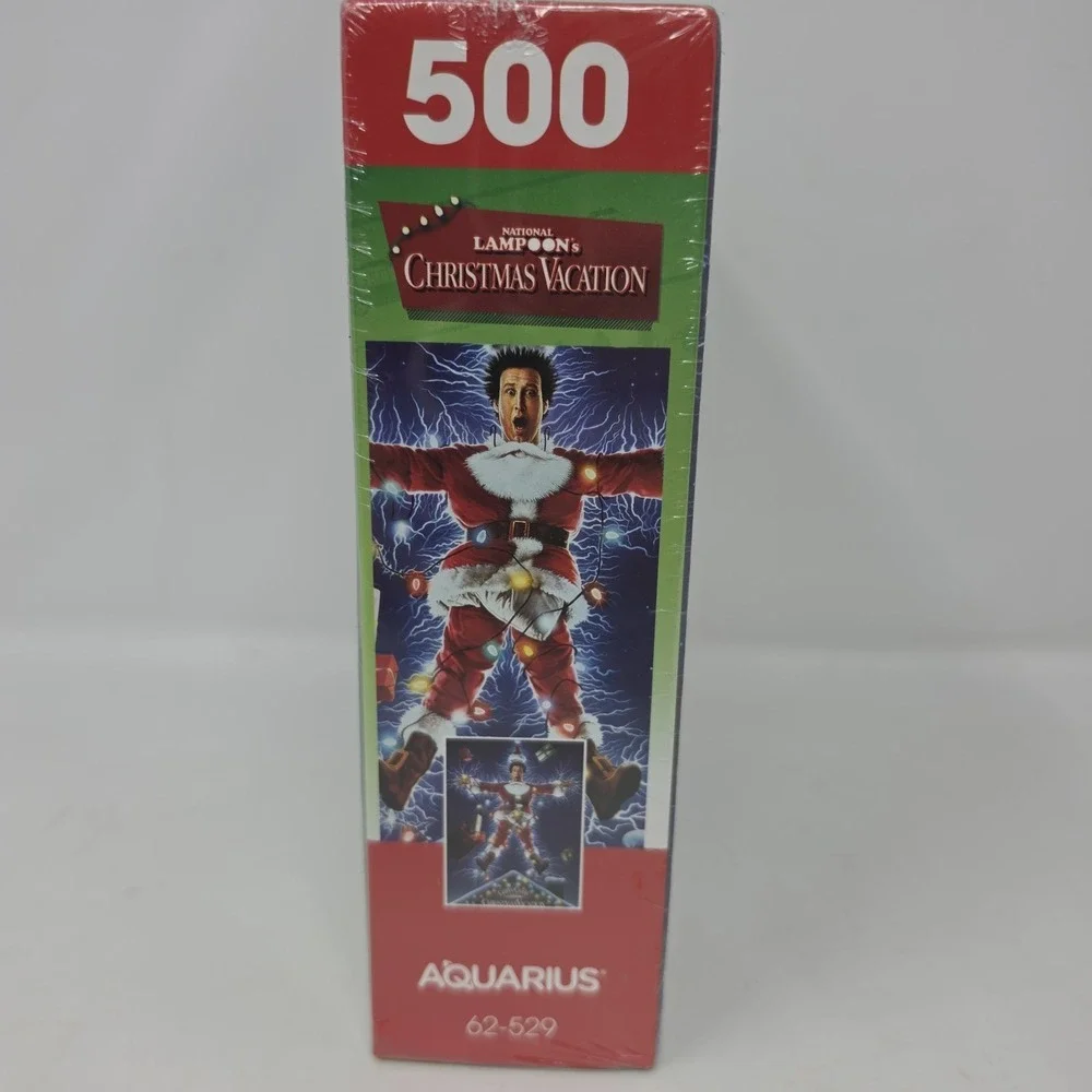 Chevy Chase National Lampoon's Christmas Vacation Aquarius 500 pc Puzzle NEW